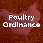 Poultry Ordinance